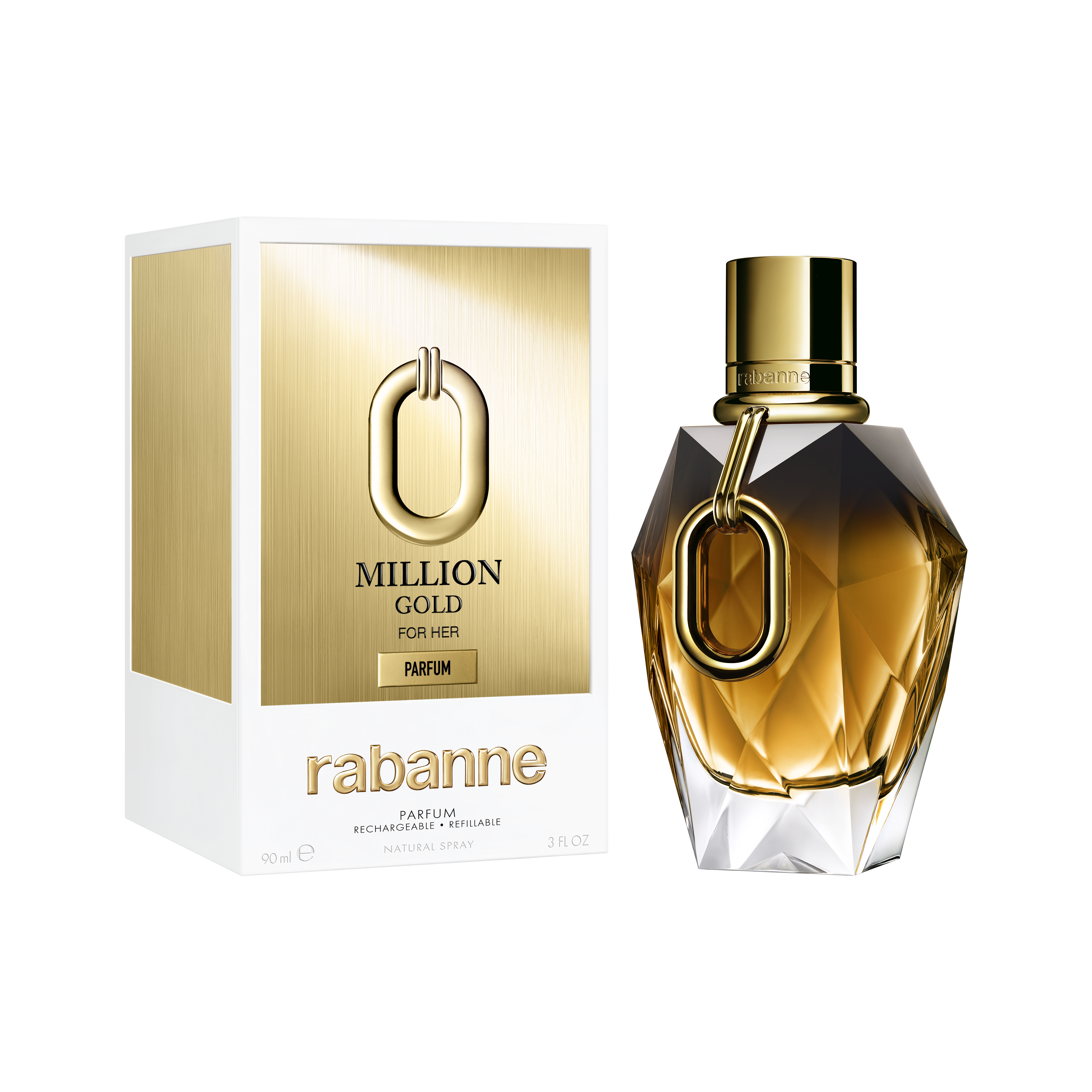 【新品未開封】ラバンヌ Rabanne Million Gold For Her Rabanne - 1.0 oz Million Gold for Her Eau de Parfum | Ulta Beauty